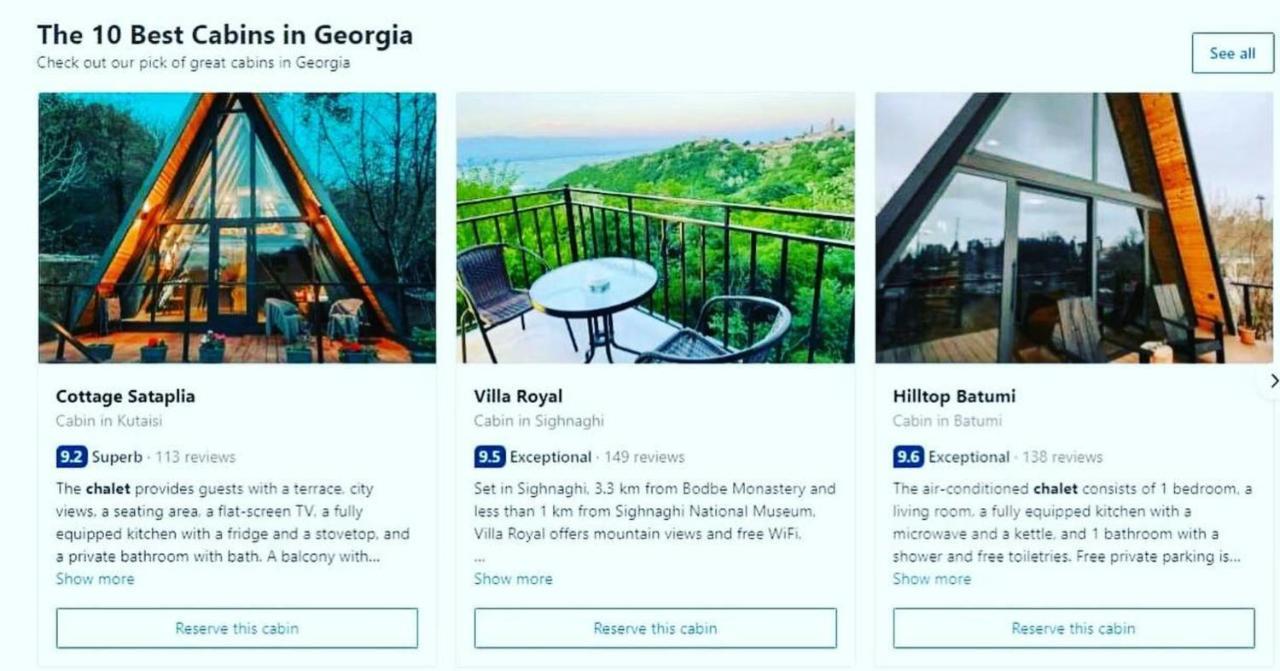 Sataplia Chalet *